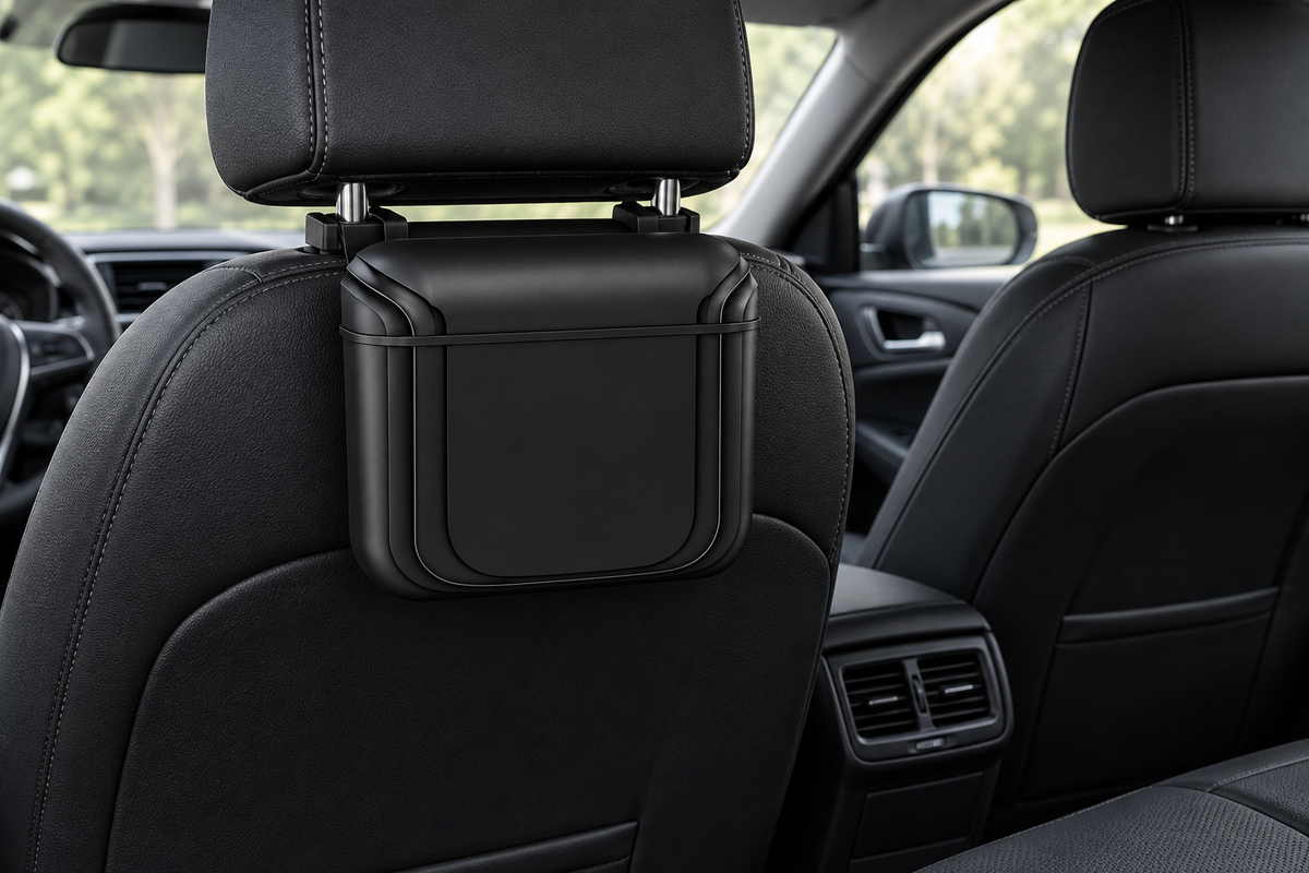 Cab-Tuck Car Trash Bin