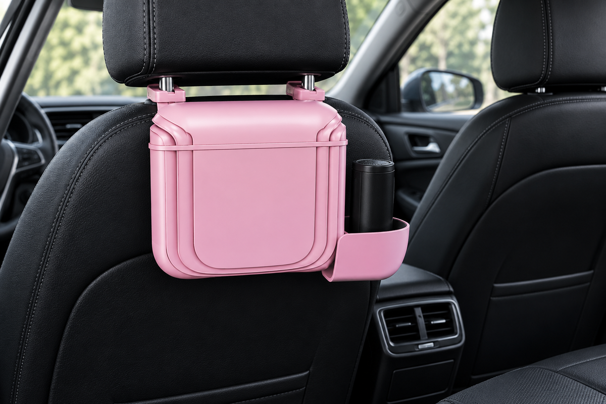 Cab-Tuck Car Trash Bin
